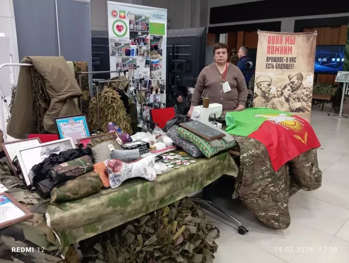 Нурлатский волонтер участвует с выставкой в «Казань-Экспо»