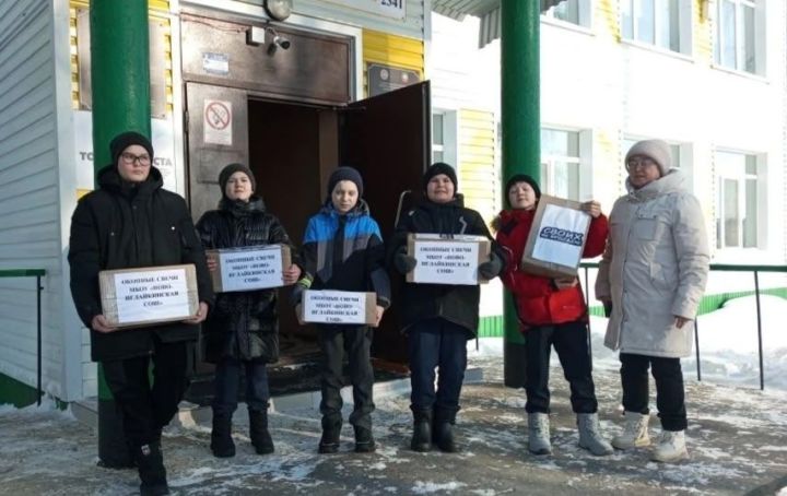 Огоньки добра и тепла: новоиглайкинские школьники поддержали бойцов СВО окопными свечами