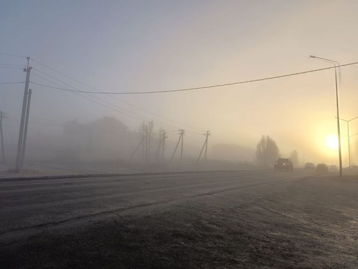 В Татарстане объявлено штормовое предупреждение: туман и сильный ветер