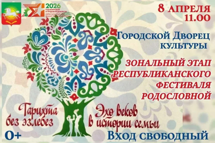 В Нурлате пройдет зональный этап республиканского фестиваля родословной «Эхо веков в истории семьи»