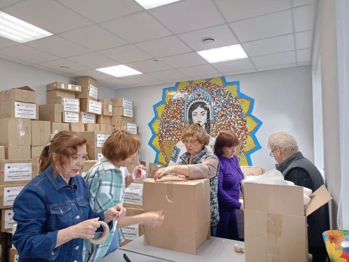 «Доброграни» Нурлата собрали 45 200 перевязочных материалов для госпиталей
