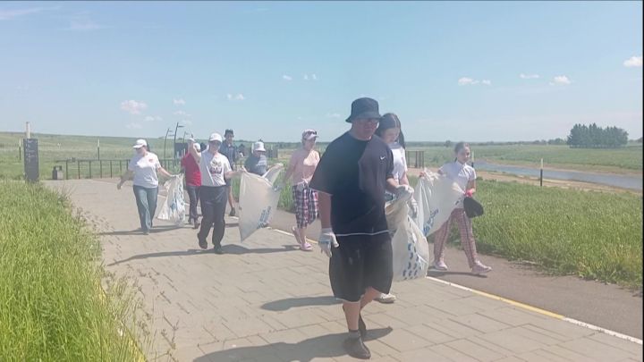 В ландшафтный парк «Кондурча» высадился экодесант
