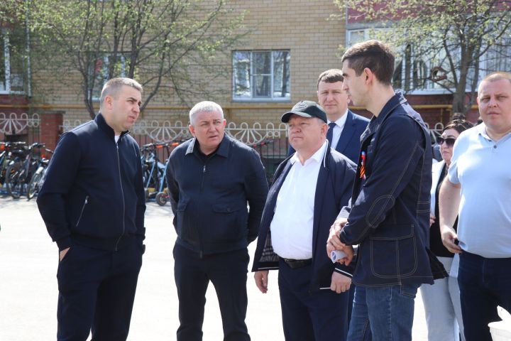 Нурлат с рабочим визитом посетил директор ГИСУ РТ Ильнар Хафизов