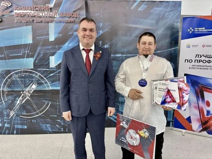 Сварщик из Нурлата — в тройке лучших в Татарстане
