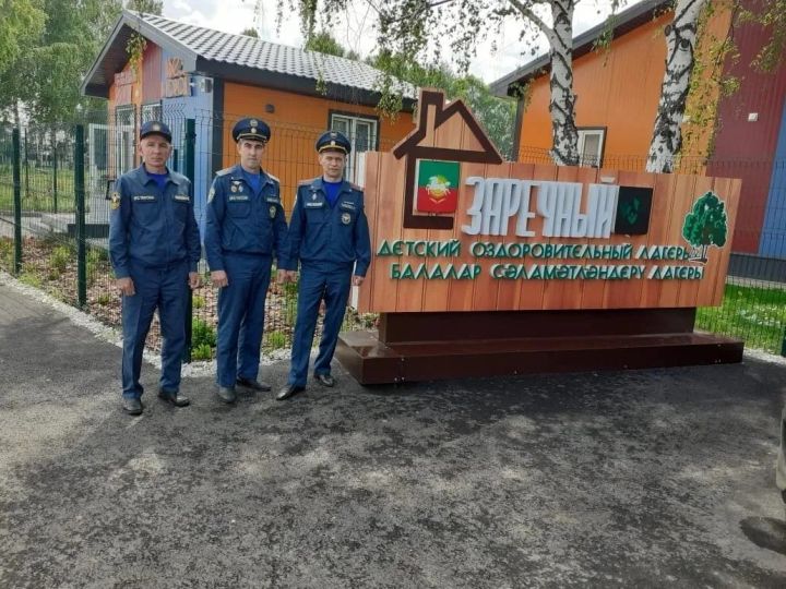 В лагере «Заречный» прошли профилактические беседы по безопасности