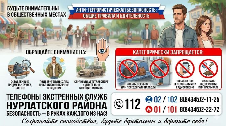 Антитеррористическая безопасность: общие правила и бдительность