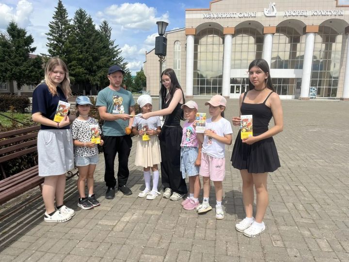 «Солнышко» зажгло на площади: юные нурлатцы выбрали здоровье