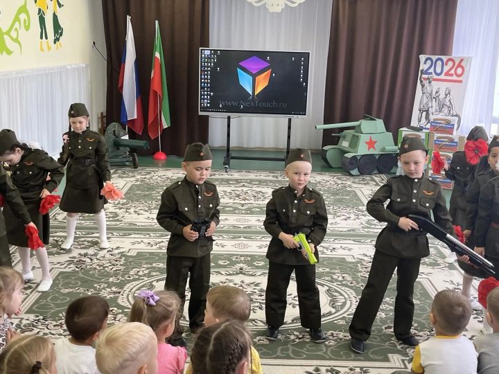В детском саду «Алсу» прошла трогательная встреча поколений