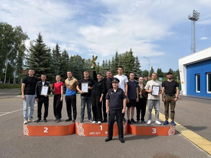 Нурлатның полиция хезмәткәрләре биатлон буенча республика чемпионатыннан җиңү белән кайтканнар