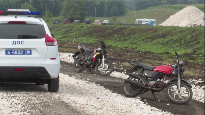 В Нурлатском районе задержаны трое несовершеннолетних водителей мототехники